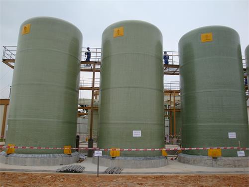 【廣東玻璃鋼鹽酸罐】佛山新橋紙業(yè)批量采購(gòu)固肽玻璃鋼鹽酸罐